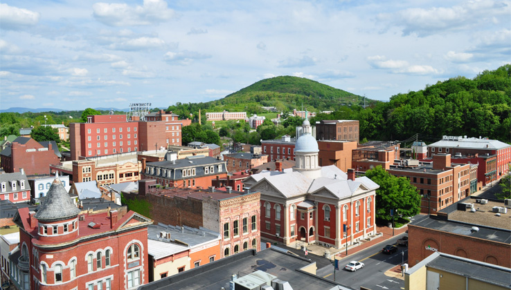 staunton rooftops