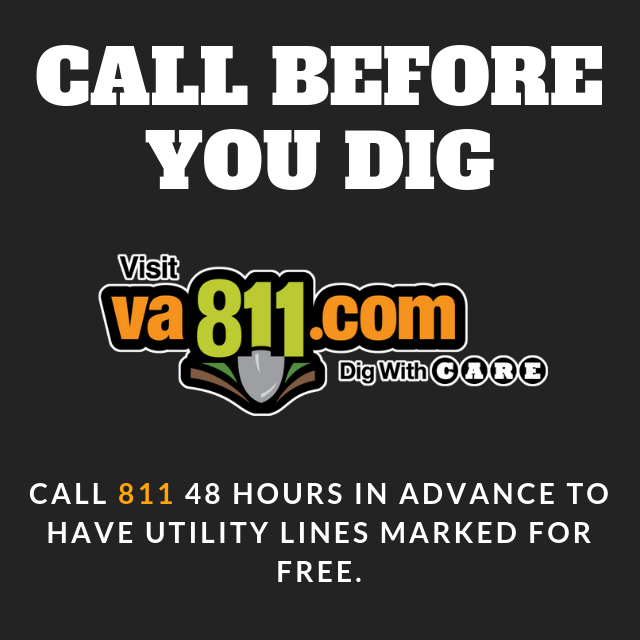VA 811 call before you dig