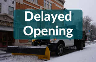 Winter Weather Delay Opening